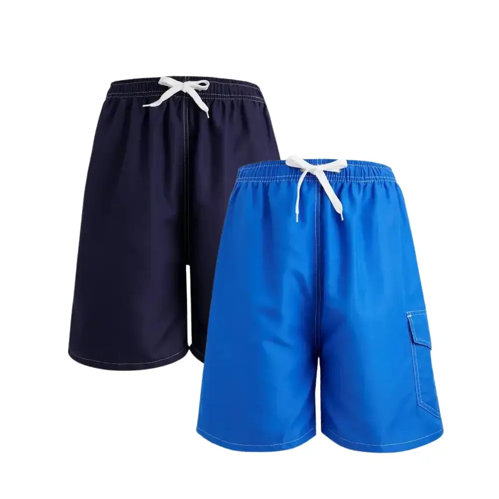 2 Pack Men's Swim Shorts