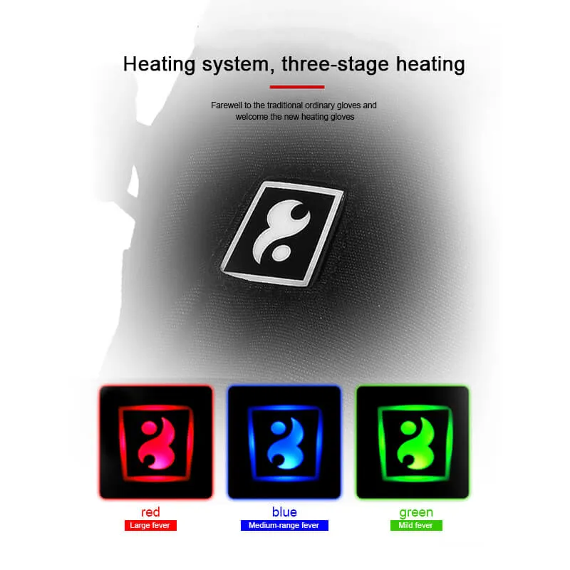 5 Volt Heated Touch Screen Gloves | Electric  Waterproof Heated Work Gloves | Boodun