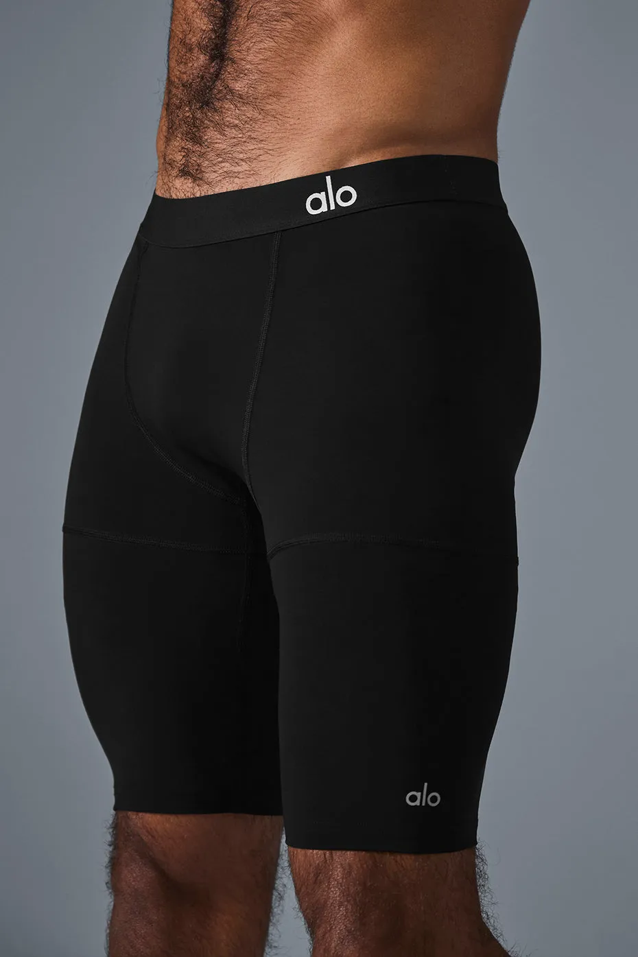 9" Flight Compression Short - Black