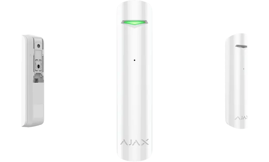 Ajax GlassProtect Wireless Glass Break Detector White