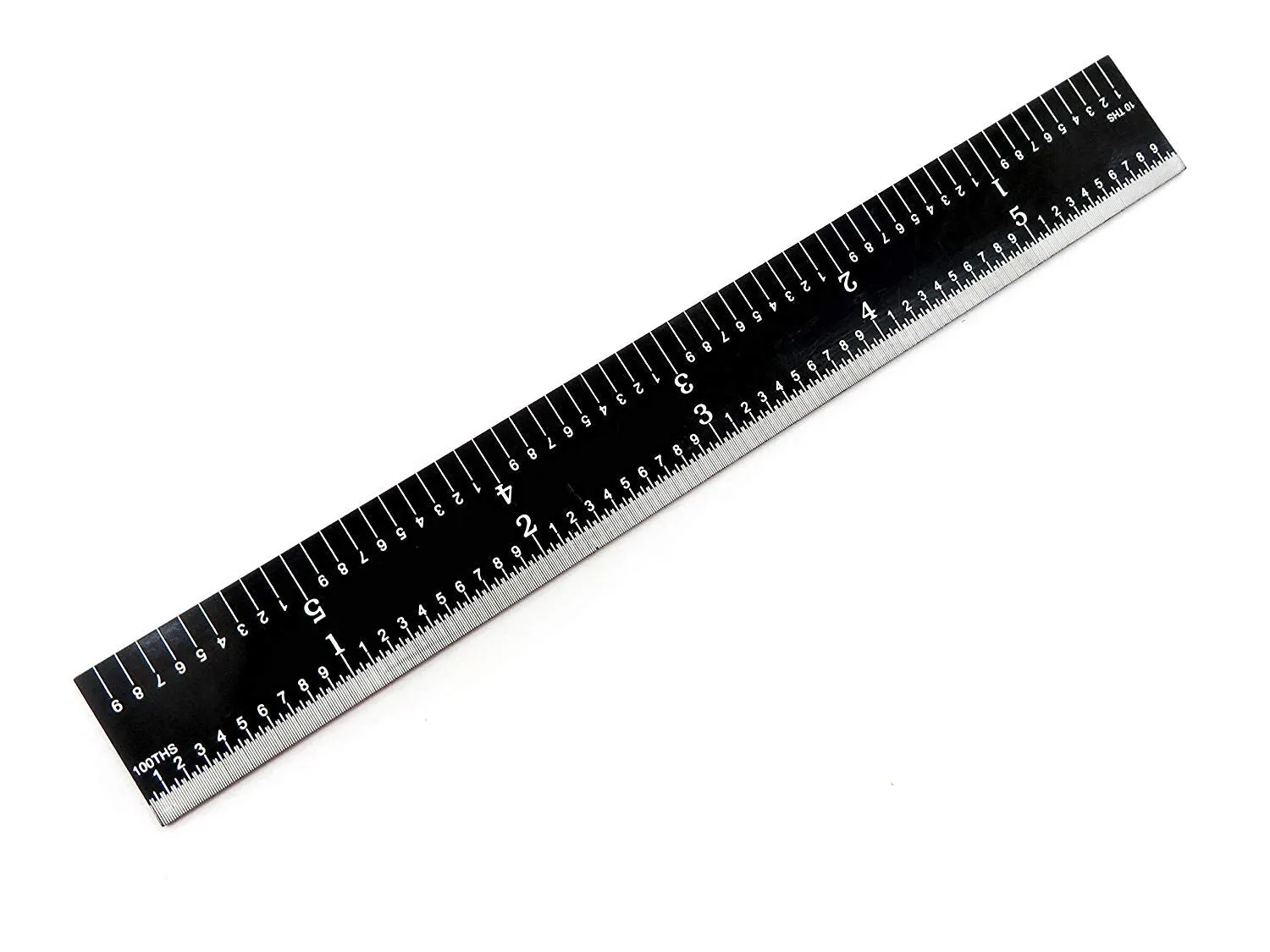 Benchmark Tools™ Rigid 6" 5R Black Chrome Machinist Rulers