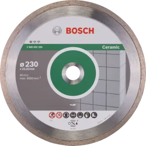 Bosch Professional | Cutting Disc Std for Ceramics 230X22,23X1,6X7mm Continuous Rim