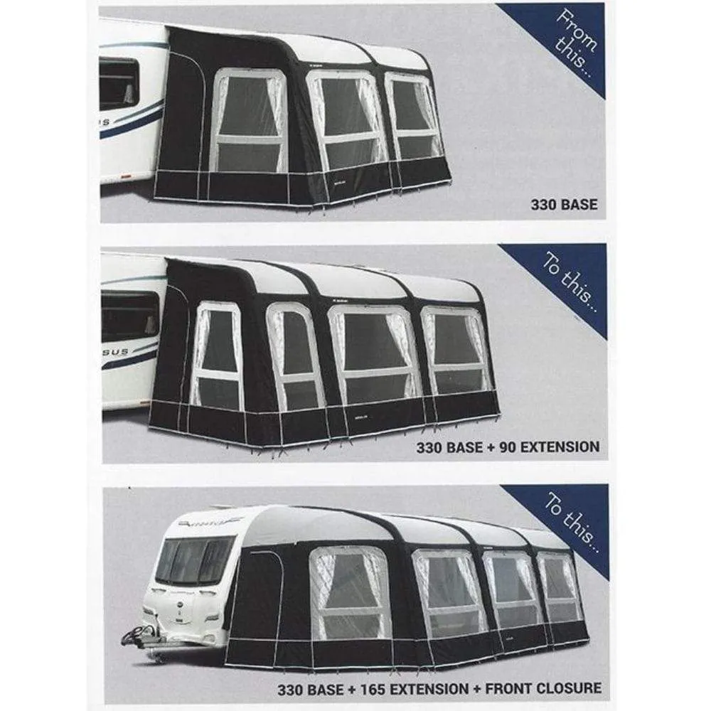 Bradcot Modul-Air V2 Full Traditional Air Inflatable Caravan Awning (2021)