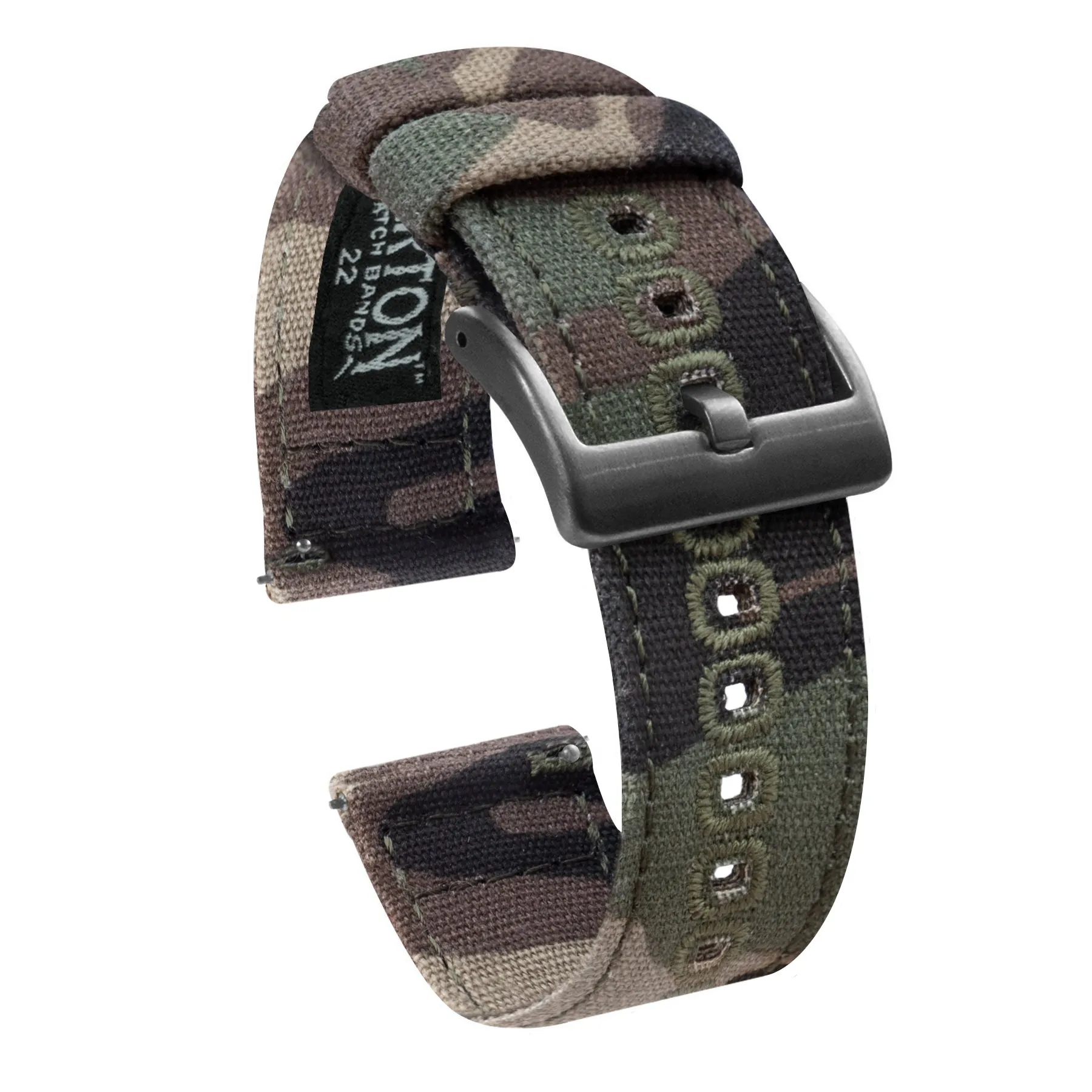 Camouflage Crafted Canvas Watch Band (18mm SALE)