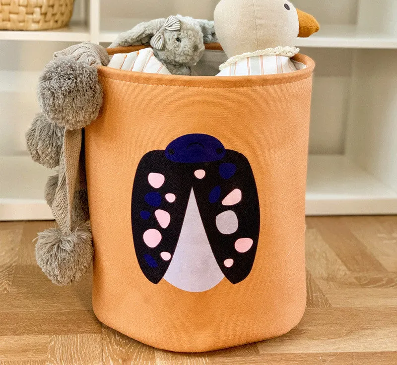 Fabric Storage Bucket Laundry Basket