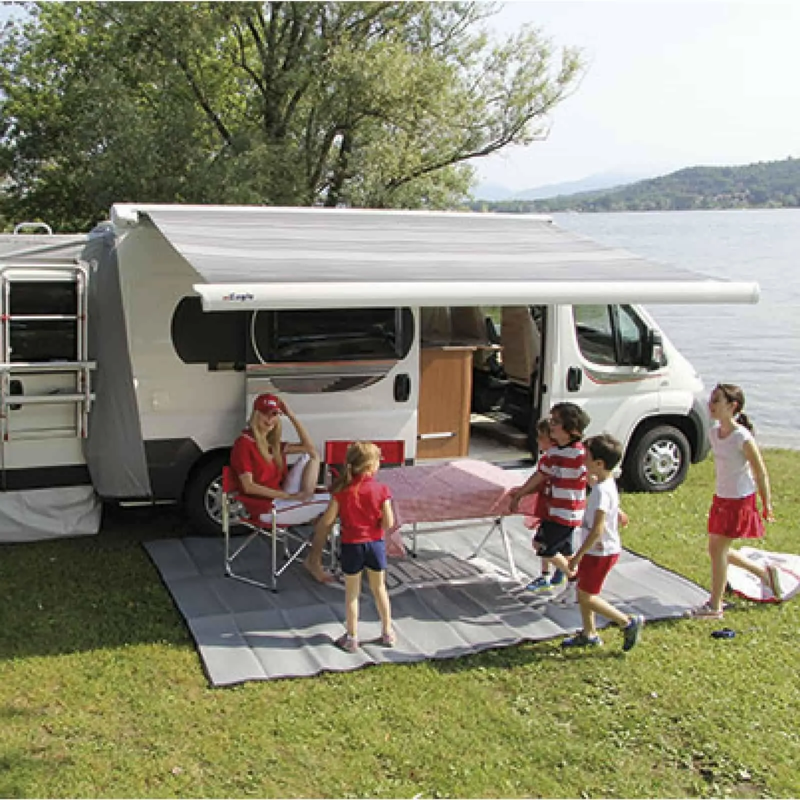 Fiamma F65 Eagle Polar White Automatic Motorhome Awning