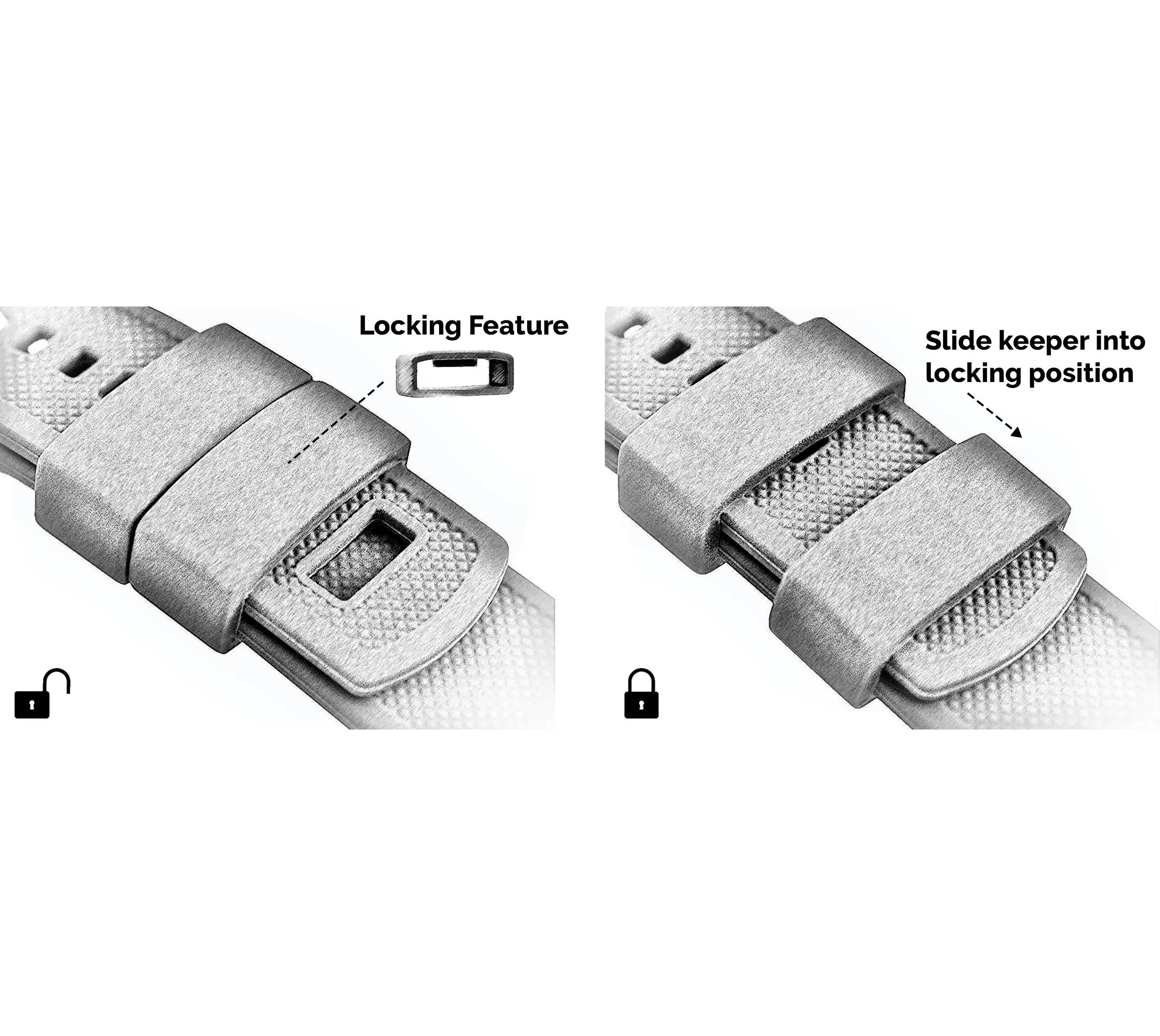 Flatwater Elite Silicone Watch Band (23mm SALE)