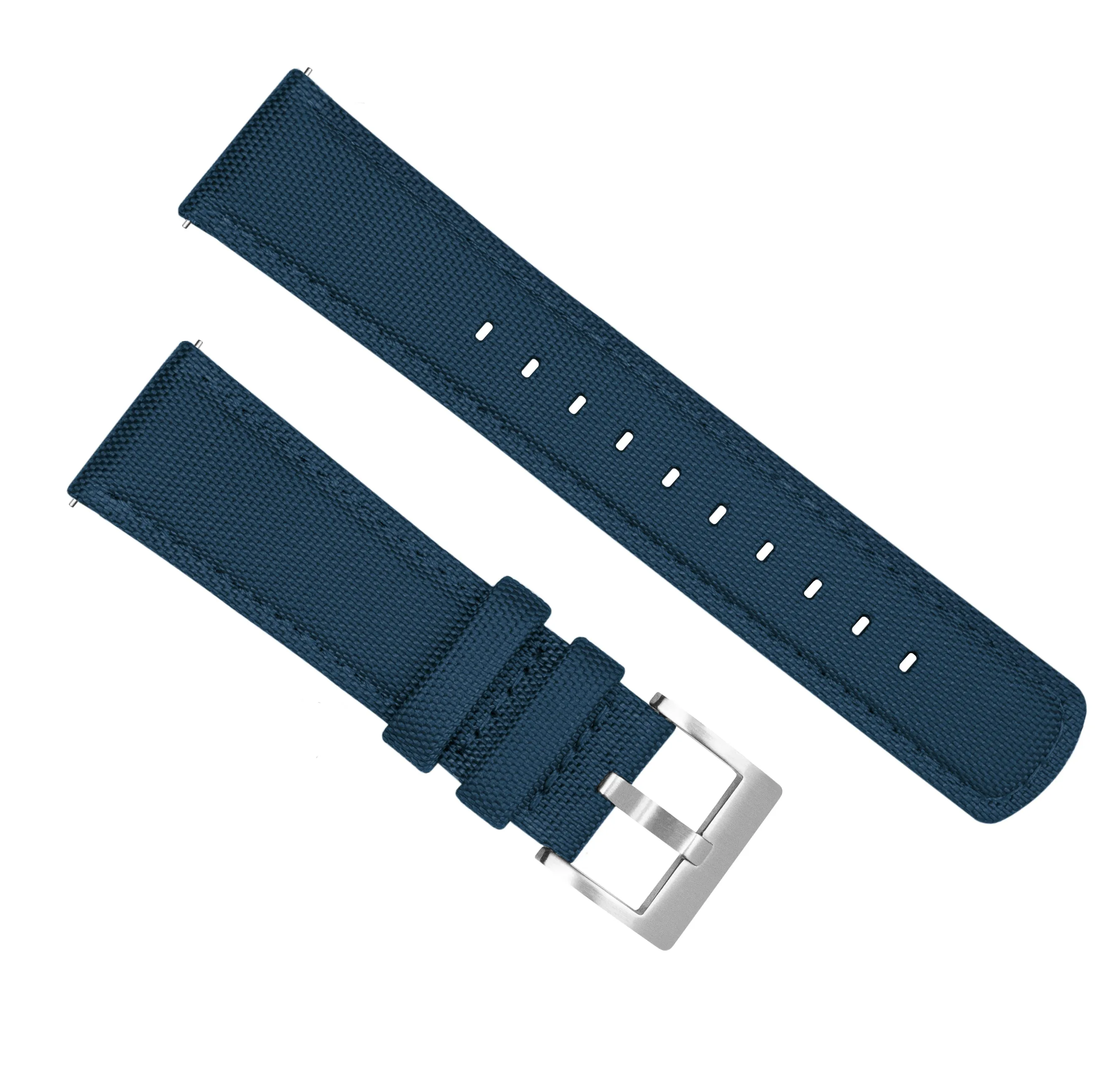 Fossil Gen 5 Sailcloth Quick Release Navy Blue Watch Band