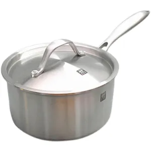 German Shuangli 16cm18cm Milk Pot Kitchen Household Chinese-style All-steel Stainless Steel Pot With Small Saucepan Small Milk Pot