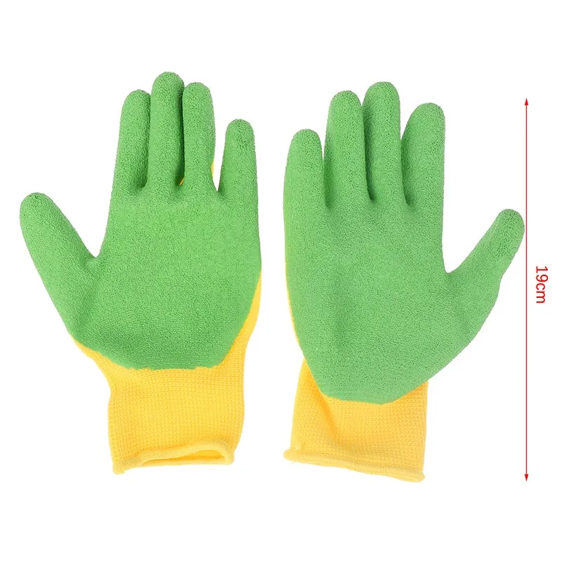 Kids Children Protective Gloves Durable Waterproof Garden Gloves Anti Bite Cut Collect Seashells Protector Planting Work Gadget