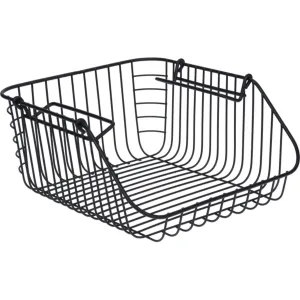 Koopman 30cm Black Metal Basket