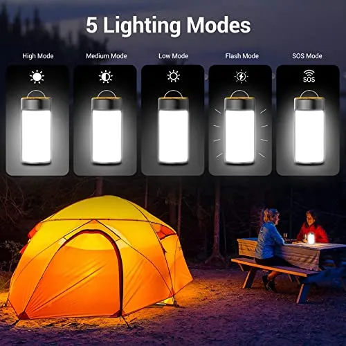 LED Camping Lantern, CT CAPETRONIX Rechargeable Camping Lights