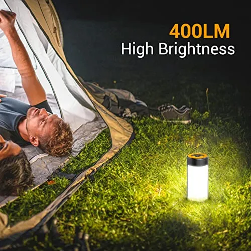 LED Camping Lantern, CT CAPETRONIX Rechargeable Camping Lights