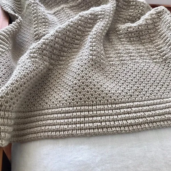 Merino Bassinet Blanket