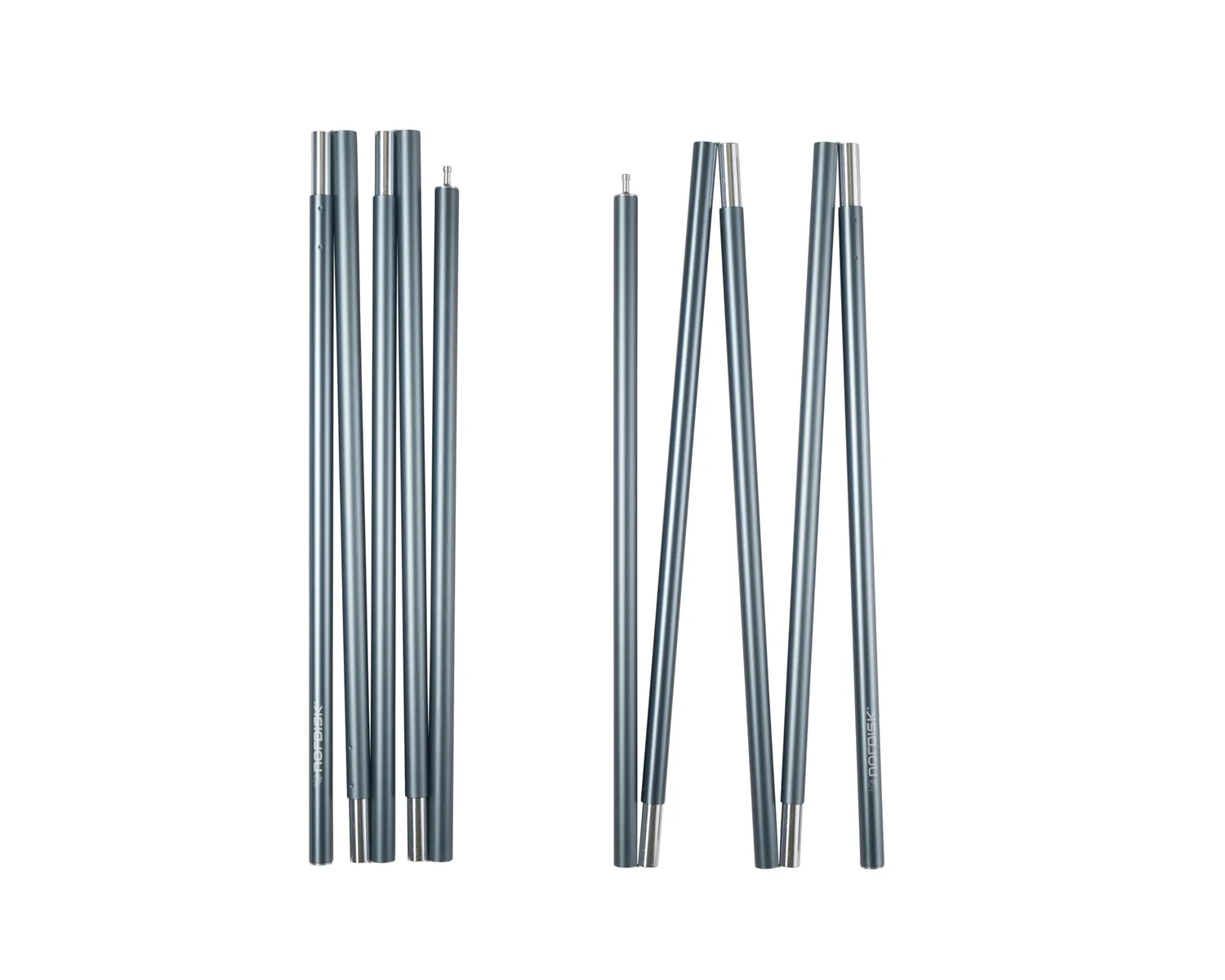 Midgard - Large entrance pole set - Aluminium