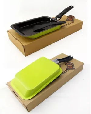 Mini Rectangular Japanese Non-stick Fry Pan Pan Egg Roll Kitchen Tool