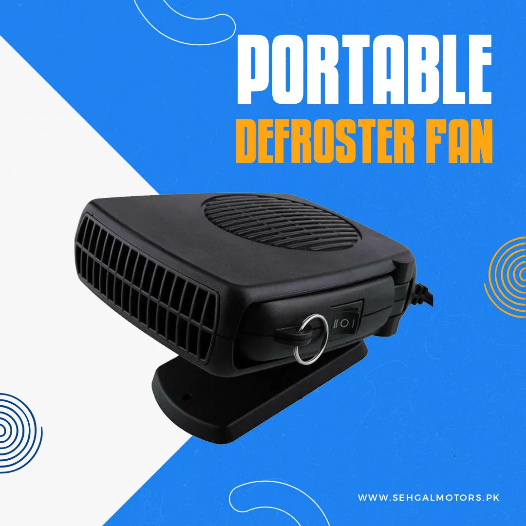 Portable Car Heating Defroster Fan - Car Heater | Winter Essential Car Heater Blower