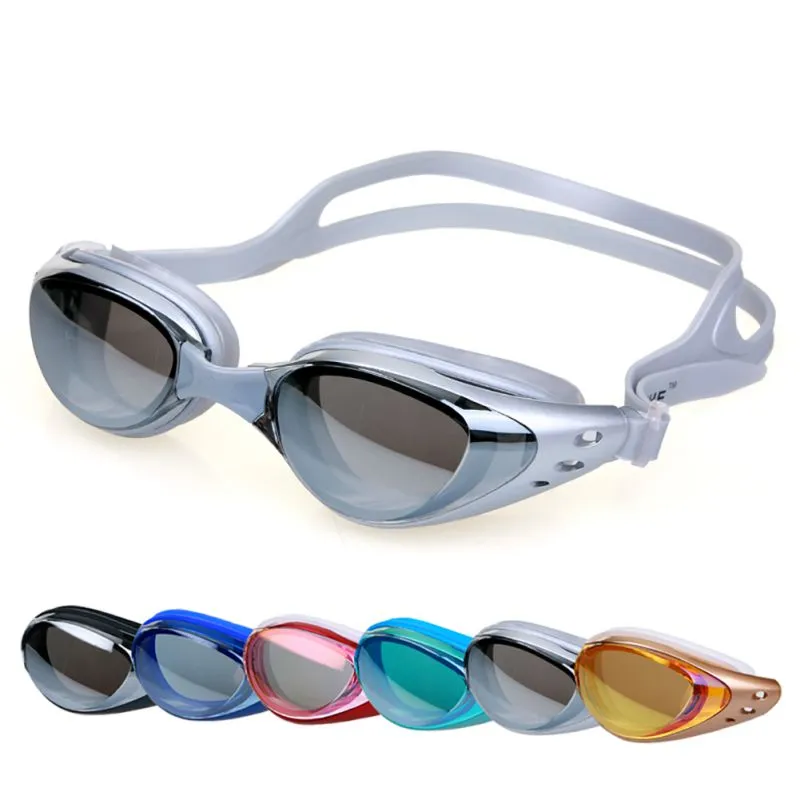 Professional Swimming Glasses UV Protection Children Adult Swimming Goggles Eyeglasses Anti-Fog Adjustable Swim Goggles