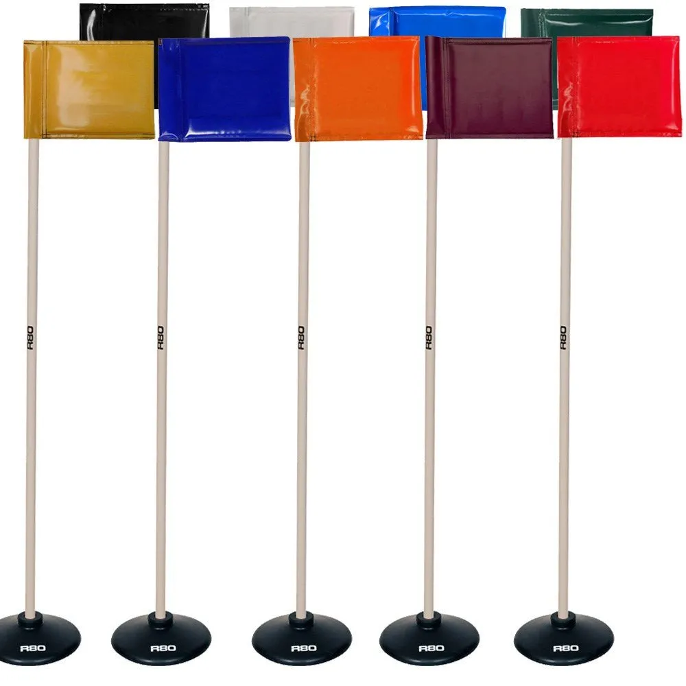 R80 Artificial Surface / Indoor Pole with Rigid Flag