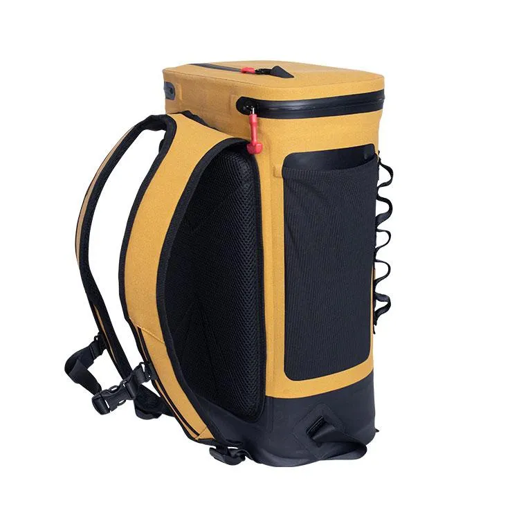 Red Insulated Cooler Backpack 15L