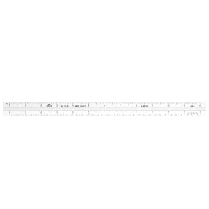 Scale Mechanical Draft 12" Triangular