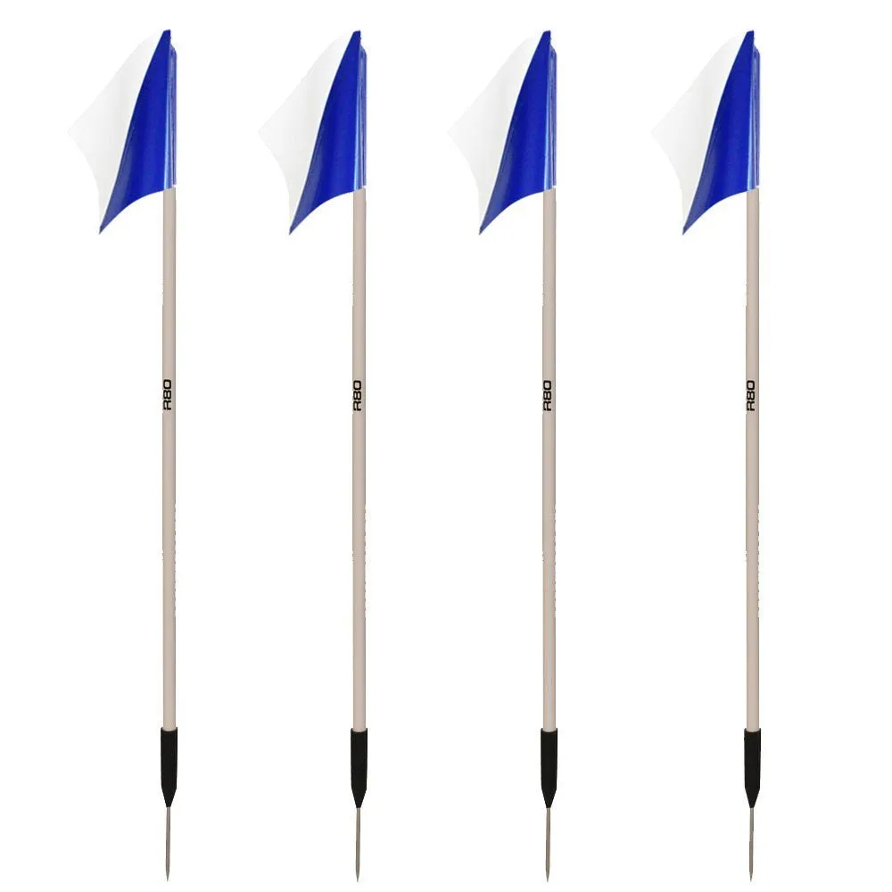 Sideline Pole with Club Colours Flag Sets