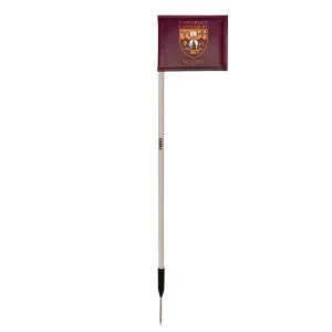 Sideline Poles with Printed Rigid Flags