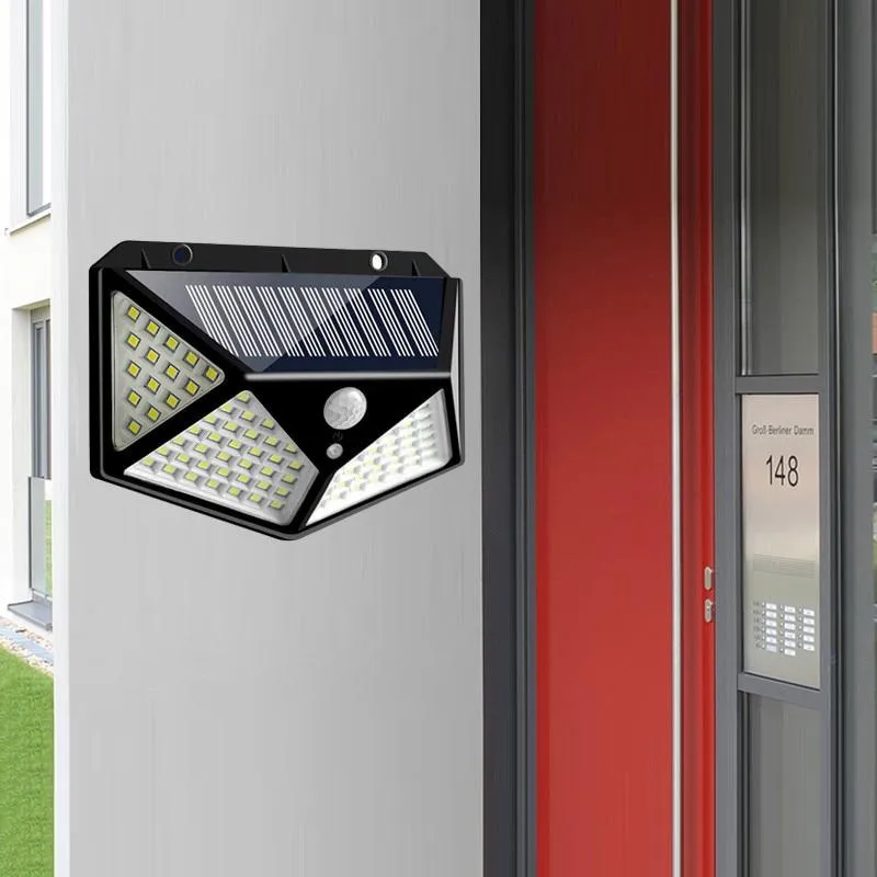 Solar Powered LED Wall Lights With Sensor Control