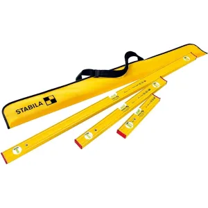 Stabila 29840 Pro Set 12", 24", & 48" Type 80 AS-2 Level Set & Case