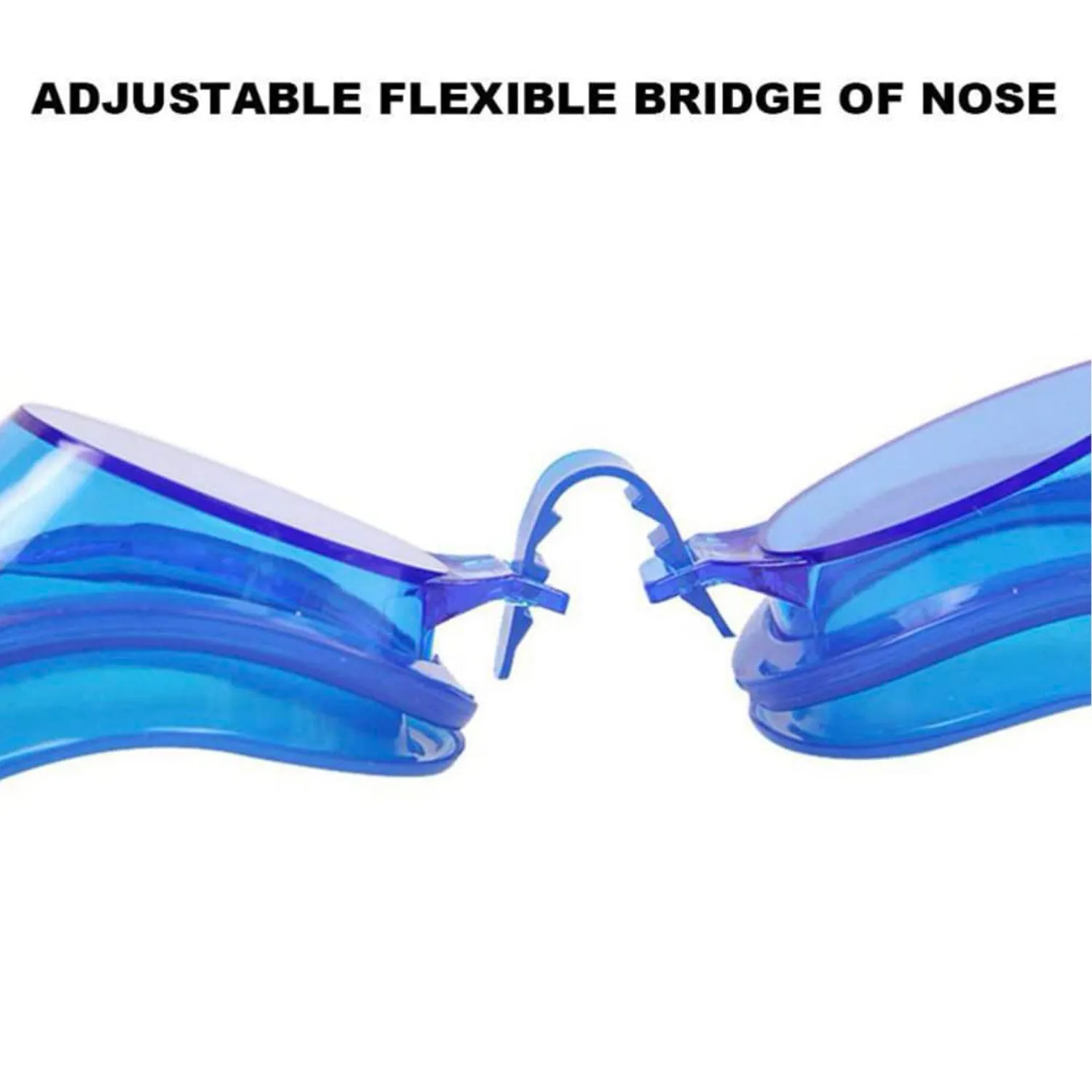 SWIMMING GOGGLES WITH ADJUSTABLE CLEAR VISION ANTI-FOG WATERPROOF SWIMMING GOGGLES