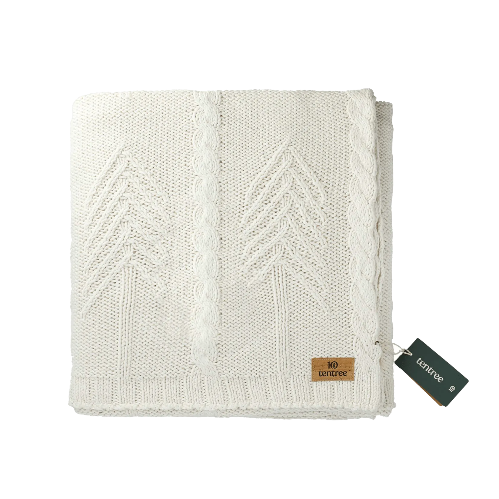 tentree Organic Cotton Cable Blanket