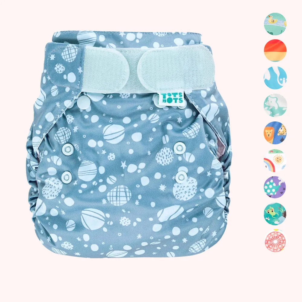 Tots Bots Bamboozle Birth to Potty Wrap Size 2