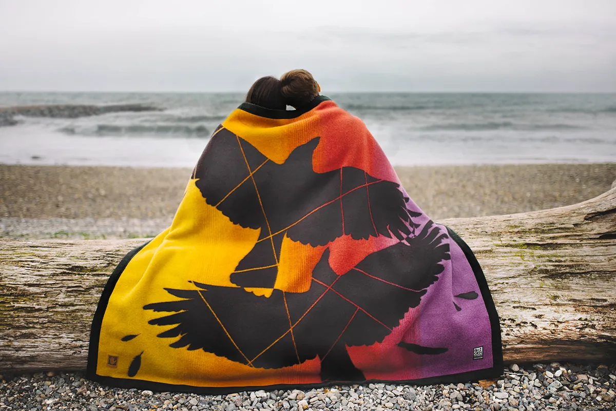 Two Spirit Wool Blanket