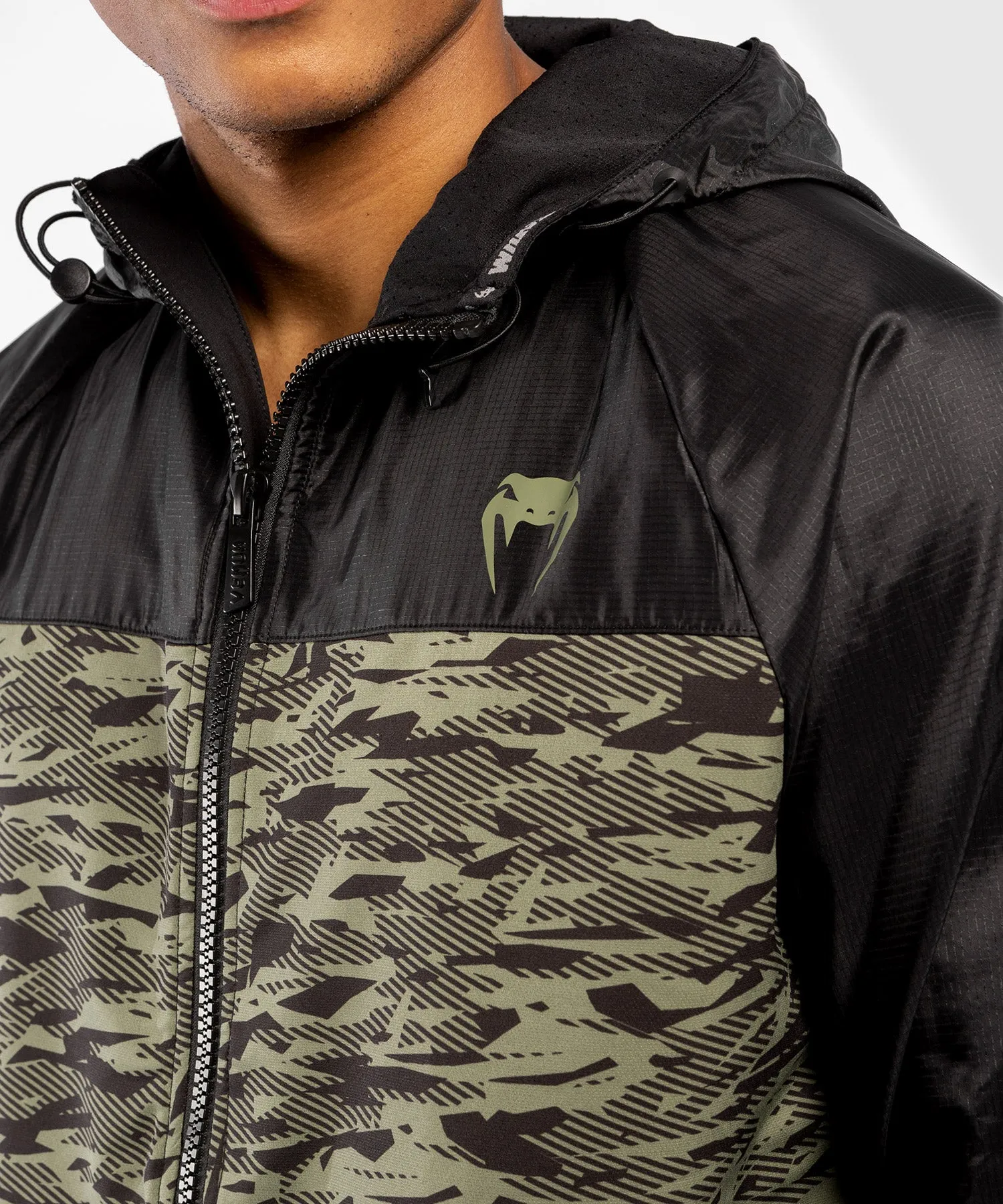 Venum Laser XT Hoodie - Black/Forest Camo