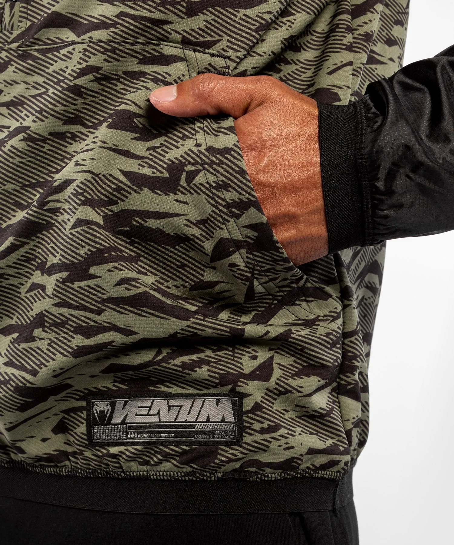 Venum Laser XT Hoodie - Black/Forest Camo